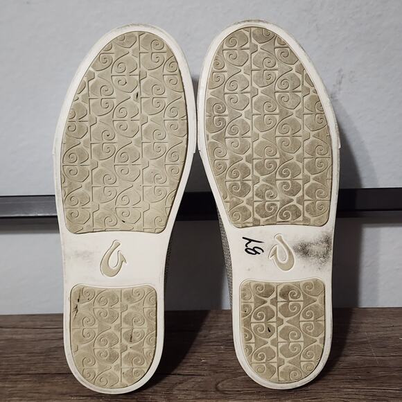 OluKai Pehuea Li Women's Casual Comfort Shoes Sneakers Size 9 Gray - Picture 6 of 9